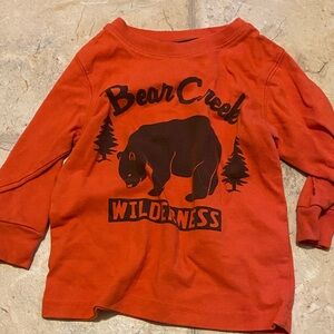 Wilderness Kids Orange Shirt